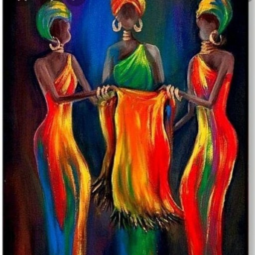 تابلو زنان آفریقایی