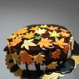 کیک تولد پاییزی
