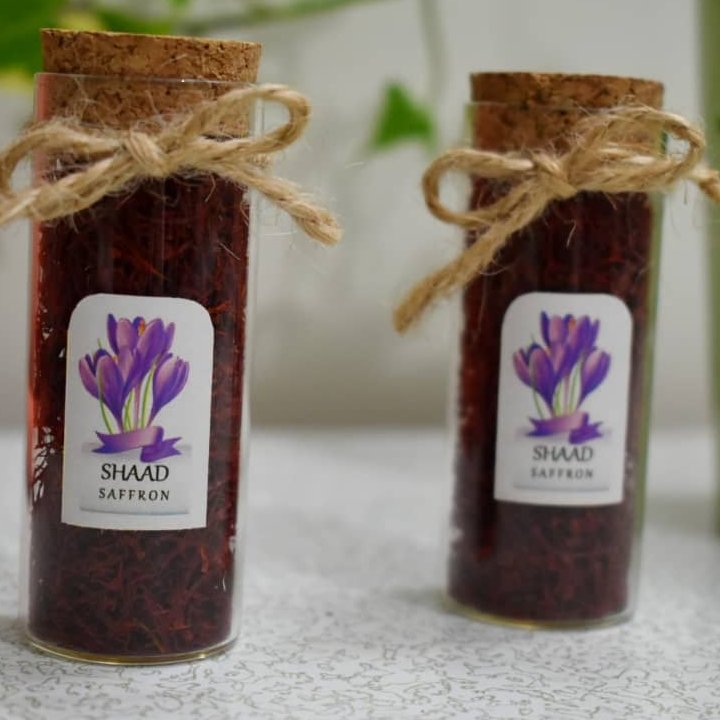 زعفران نگین صادراتی یک مثقالی طرح زرین