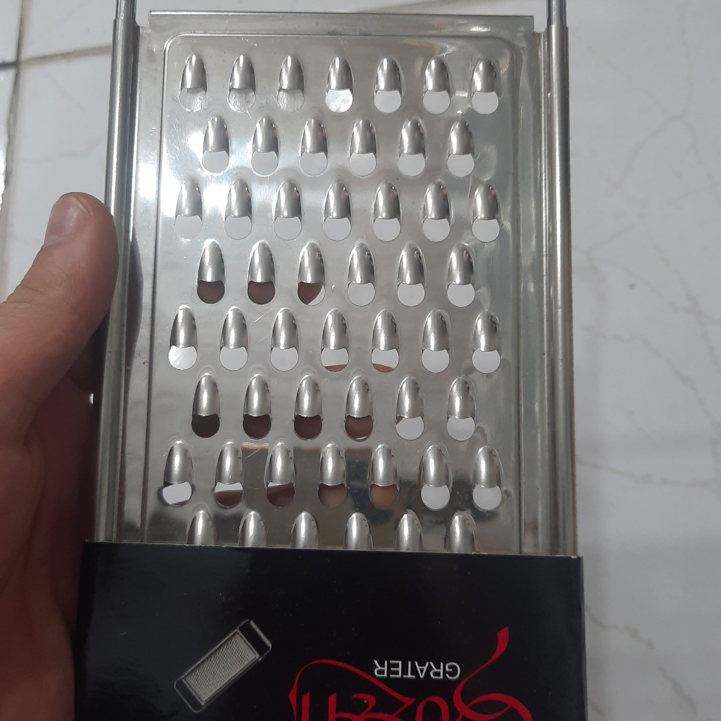 رنده استیل سایز بزرگ رنده درشت رنده استیل رنده جدید 