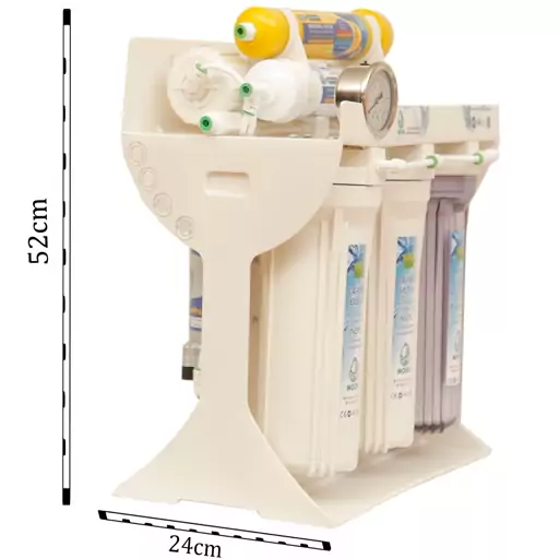 دستگاه تصفیه آب خانگی 6 مرحله ای نور مدل a plast m600 با گارانتی 18 ماهه