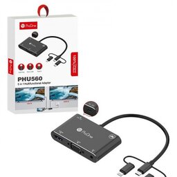 مبدل Type-C, Lightning, Micro-USB به HDMI, VGA پرووان (ProOne) مدل PHU560

