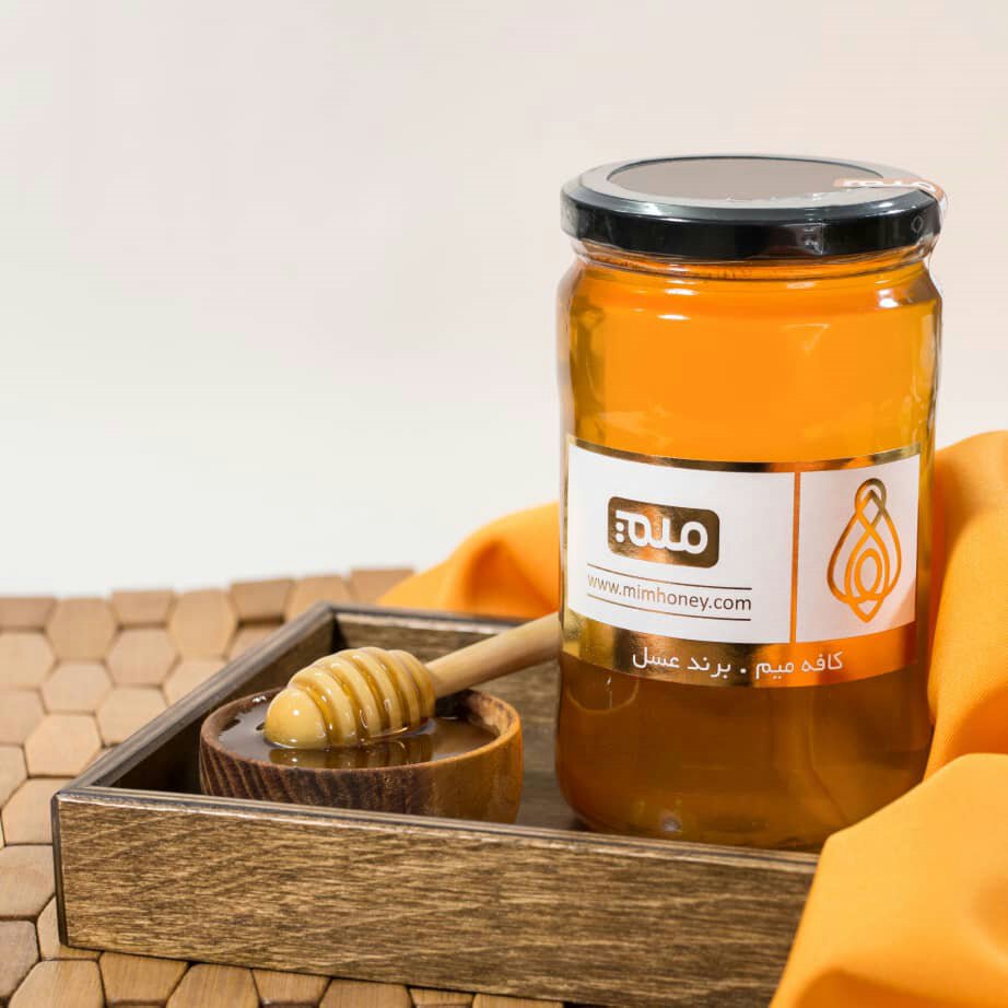 عسل گون خام بهاره ساکارز 2.6 پرولین 970 کافه عسل میم