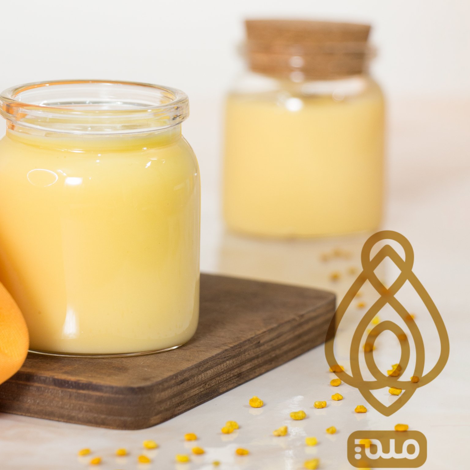 ژل رویال ممتاز 250 گرمی کافه عسل میم با برگه آنالیز 