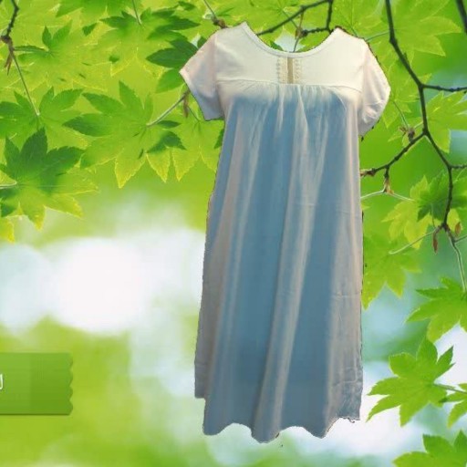 لباس خواب زنانه جنس پارچه صد درصد پنبه بدون رنگ و مواد شیمیایی 210