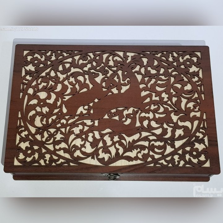 جعبه دمنوش و پذیرایی طرح غزال