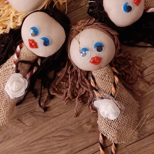 عروسک های آویز کنفی