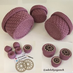 باکسهای تریکو با در چوبی