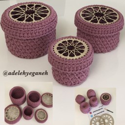 باکسهای تریکو با در چوبی