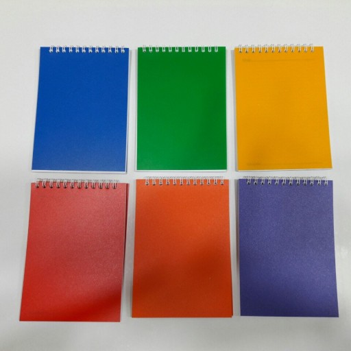 دفترچه یادداشت بالا بازشو در رنگ های متفاوت