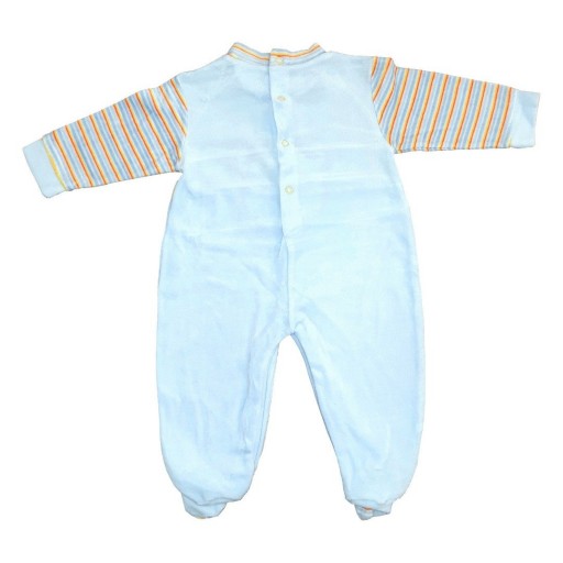 لباس سرهمی نوزادی سایز صفر کد SD227-B