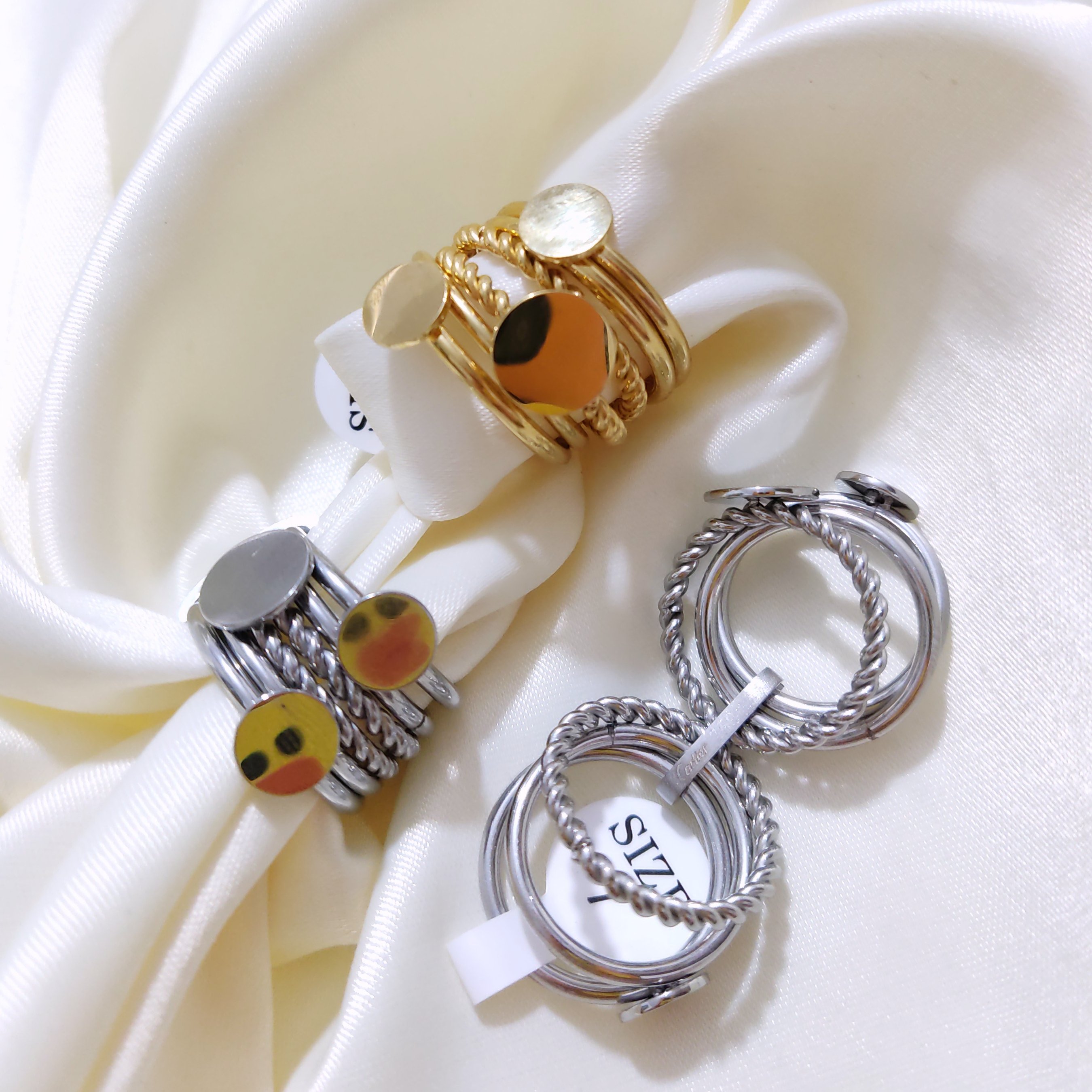 انگشتر پکی6 عددی