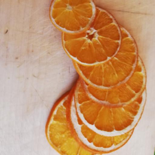 پرتقال خشک شده با پوست