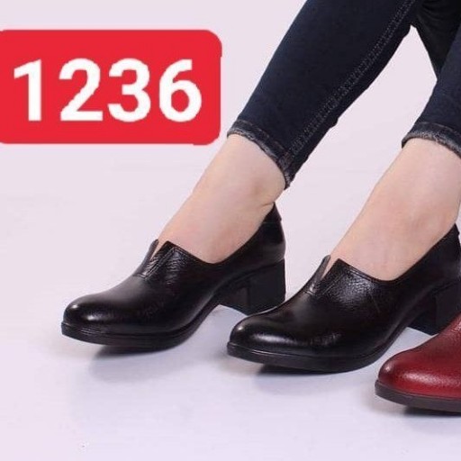 کفش زنانه پاشنه دار کد 1236