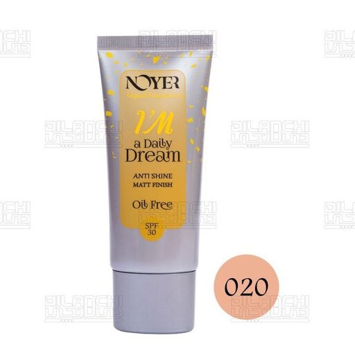  کرم پودر فاقد چربی نویر حاوی SPF30 شماره 20 