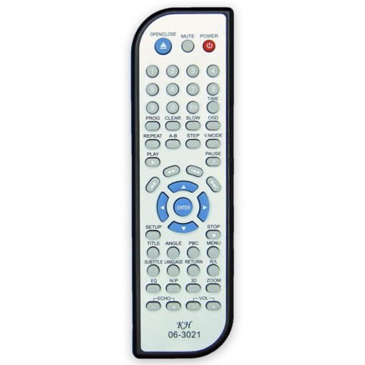 کنترل دی وی دی تکنو TECHNO DVD   مدل 06-3021