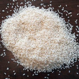 برنج نیم دانه طارم درجه یک به شرط پخت 100  درصدخالص