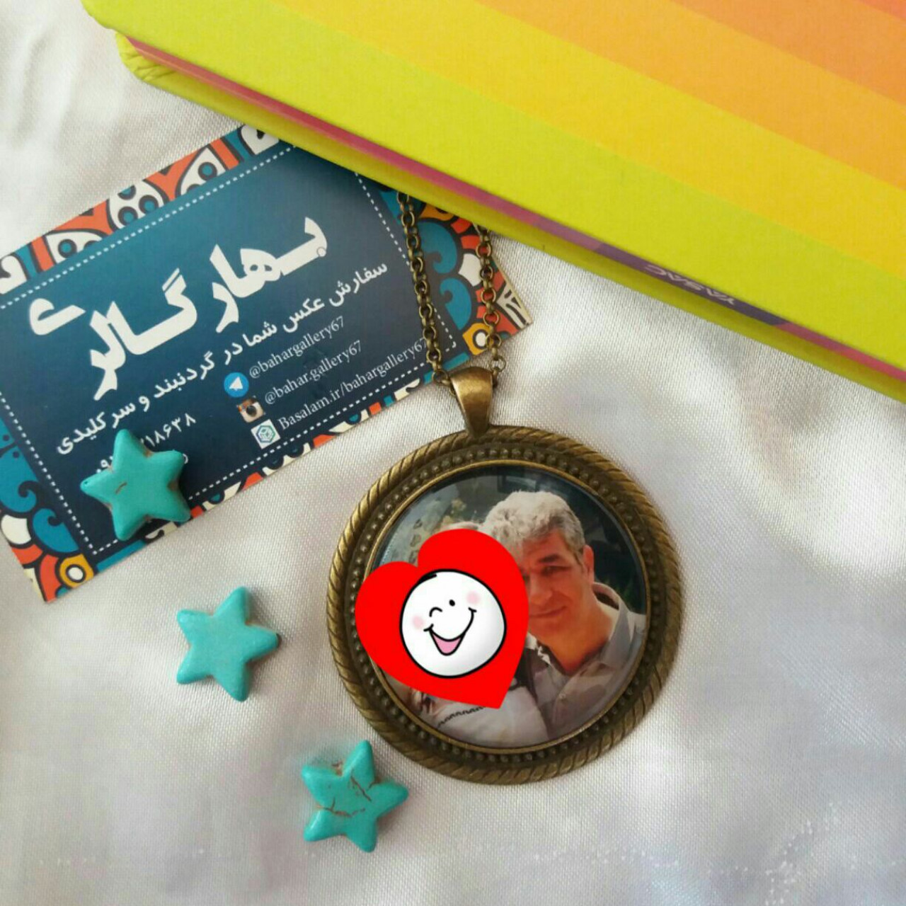 سفارش عکس در گردنبند و سرکلیدی