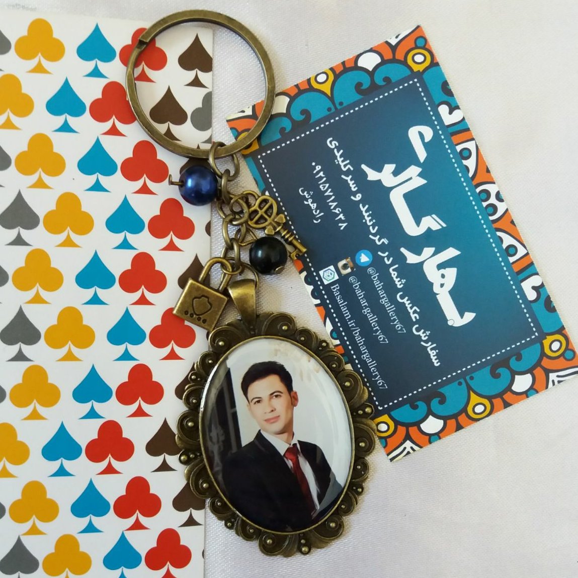 سرکلیدی با عکس دلخواه