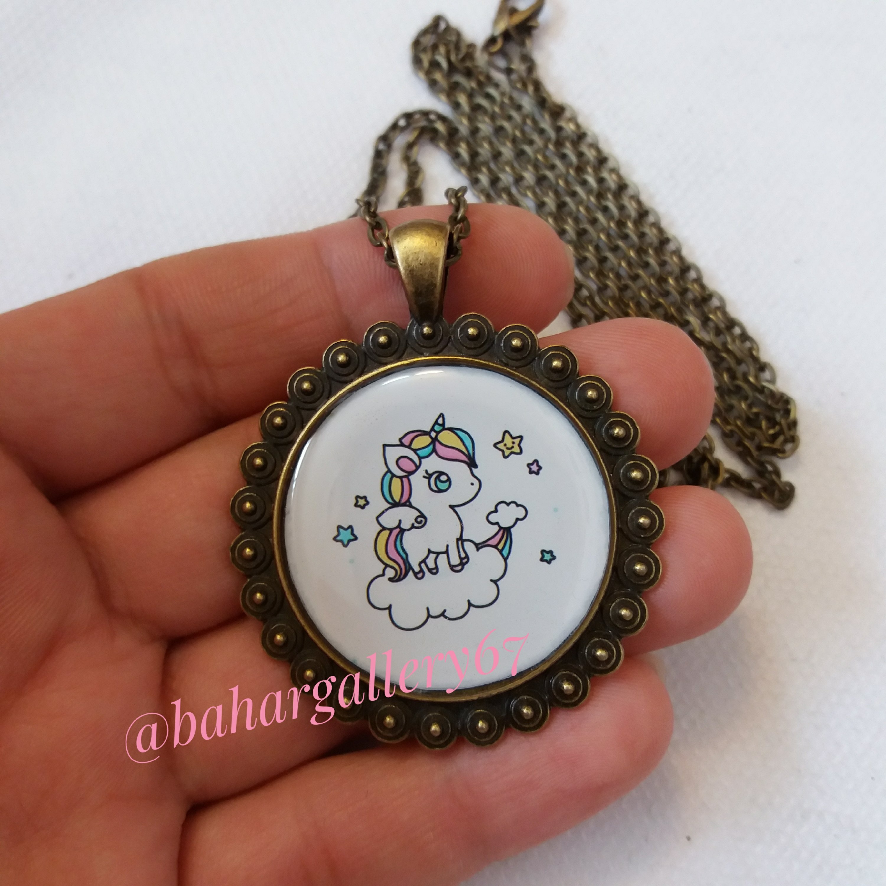 گردنبند اسب تک شاخ
