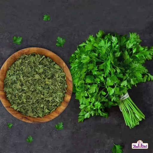 سبزی جعفری خشک اعلا 250 گرمی اعتماد امسالی و تازه(جعفری)