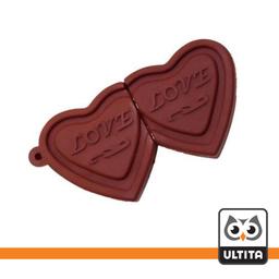 فلش شکلات قلبی 8 گیگ  اولتیتا با گارانتی 
