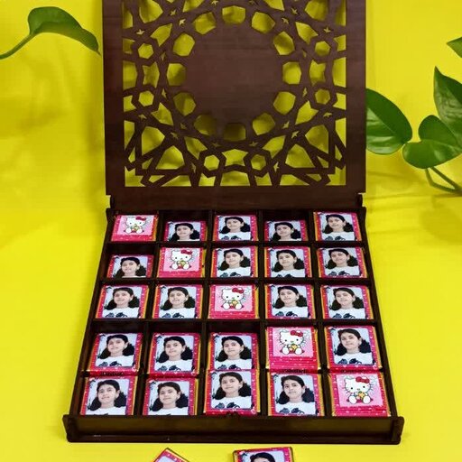 باکس شکلات ،با چاپ عکس دلخواه شما، 

قابل سفارش برای مناسب تولد و یلدا و ولنتاین و اعیاد مذهبی

باکس چوبی دو ردیف

