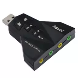 کارت صدا USB مدل  7.1 موشکی