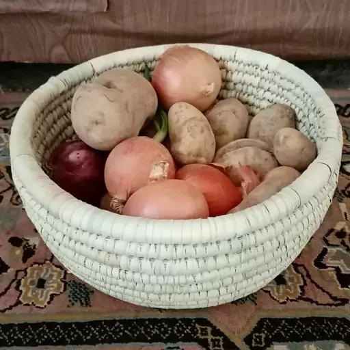 سبدحصیری( سیب زمینی وپیاز25سانت)