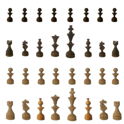 مهره شطرنج مجموعه 32 عددی