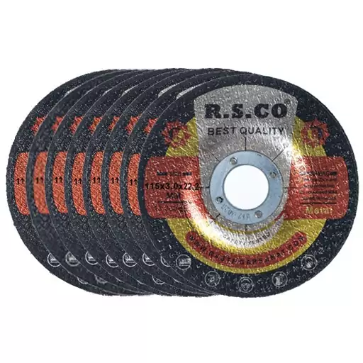 صفحه سنگ برش آهن مینی RSCO مدل CD115X3 بسته 10 عددی