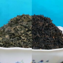 پک چای سیاه ممتاز/سبزممتاز(نیم کیلو+نیم کیلو)