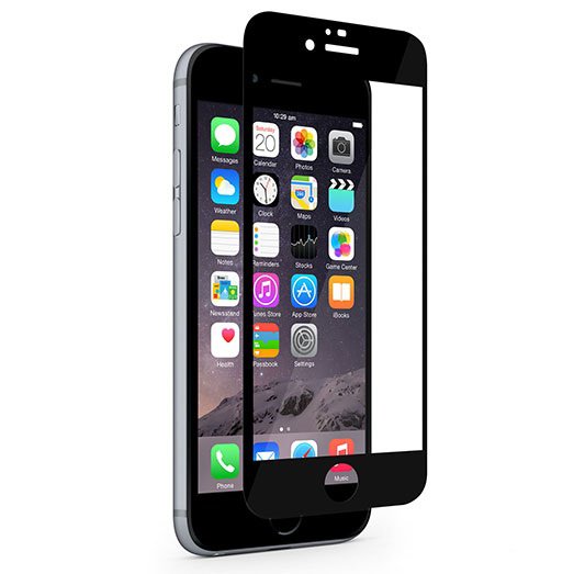 گلس سرامیکی تمام صفحه آیفون 6 پلاس و آیفون 6s پلاس و آیفون 7 پلاس  و آیفون 8 پلاس کیفیت عالی