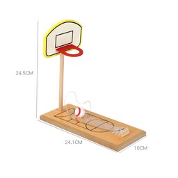 اسباب بازی بسکتبال چوبی رومیزی