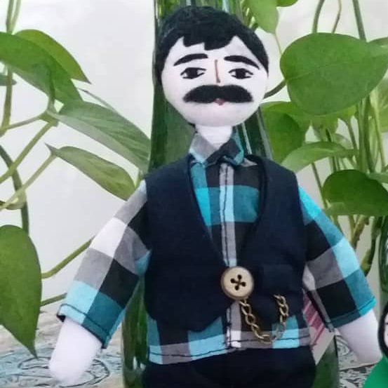 عروسک آقای دزفولی 20سانتی