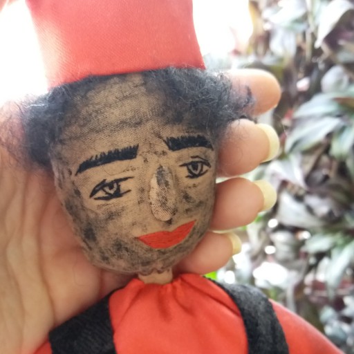 عروسک مبارک(حاجی فیروز) در سایز 30سانت برای عید نوروز