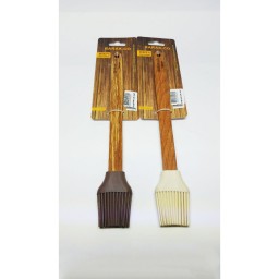 فرچه روغن دسته چوبی بارک در دو رنگ نسکافه ای و شیری