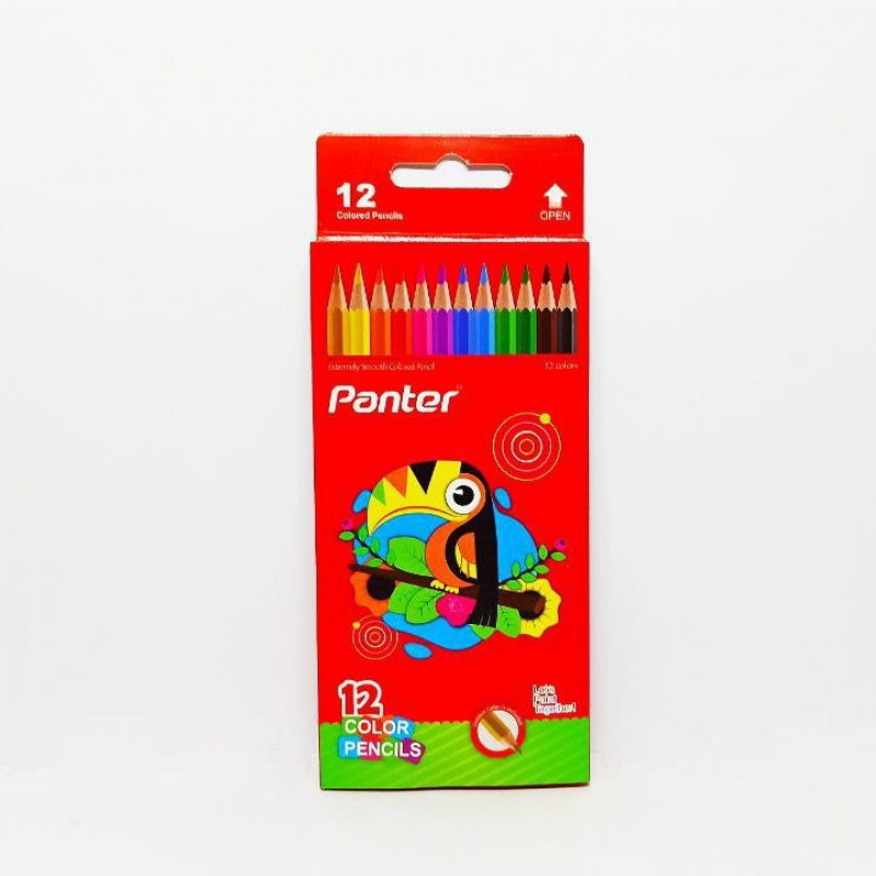 مداد رنگی 12 رنگ panter
جعبه مقوایی