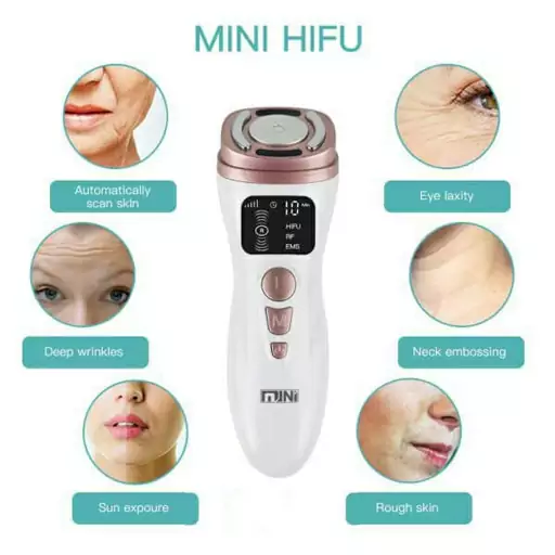 دستگاه مینی هایفو سه کاره جوانسازی پوست mini hifu