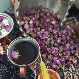 غنچه گل محمدی درجه یک تازه و پر عطر