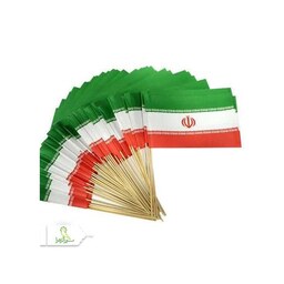1000 عدد پرچم کاغذی ایران