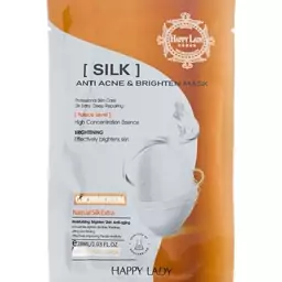 ماسک ورقه ای صورت ابریشم 28 میل هپی لیدی

Happy Lady silk face mask 28ml

