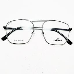 عینک طبی فلزی مردانه و زنانه مشکی_نقره ای کیفیت عالی 