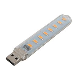 چراغ مطالعه ال ای دی usb - نور آفتابی - مدل 2.5 وات - USB LED Light warm white