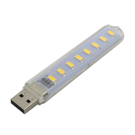 چراغ مطالعه ال ای دی usb - نور مهتابی - مدل 2.5 وات - USB LED Light cool white
