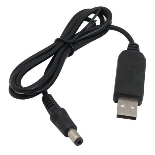 کابل تبدیل usb به آداپتور - ولتاژ 12 ولت - مناسب روشن کردن مودم و کارتخوان 