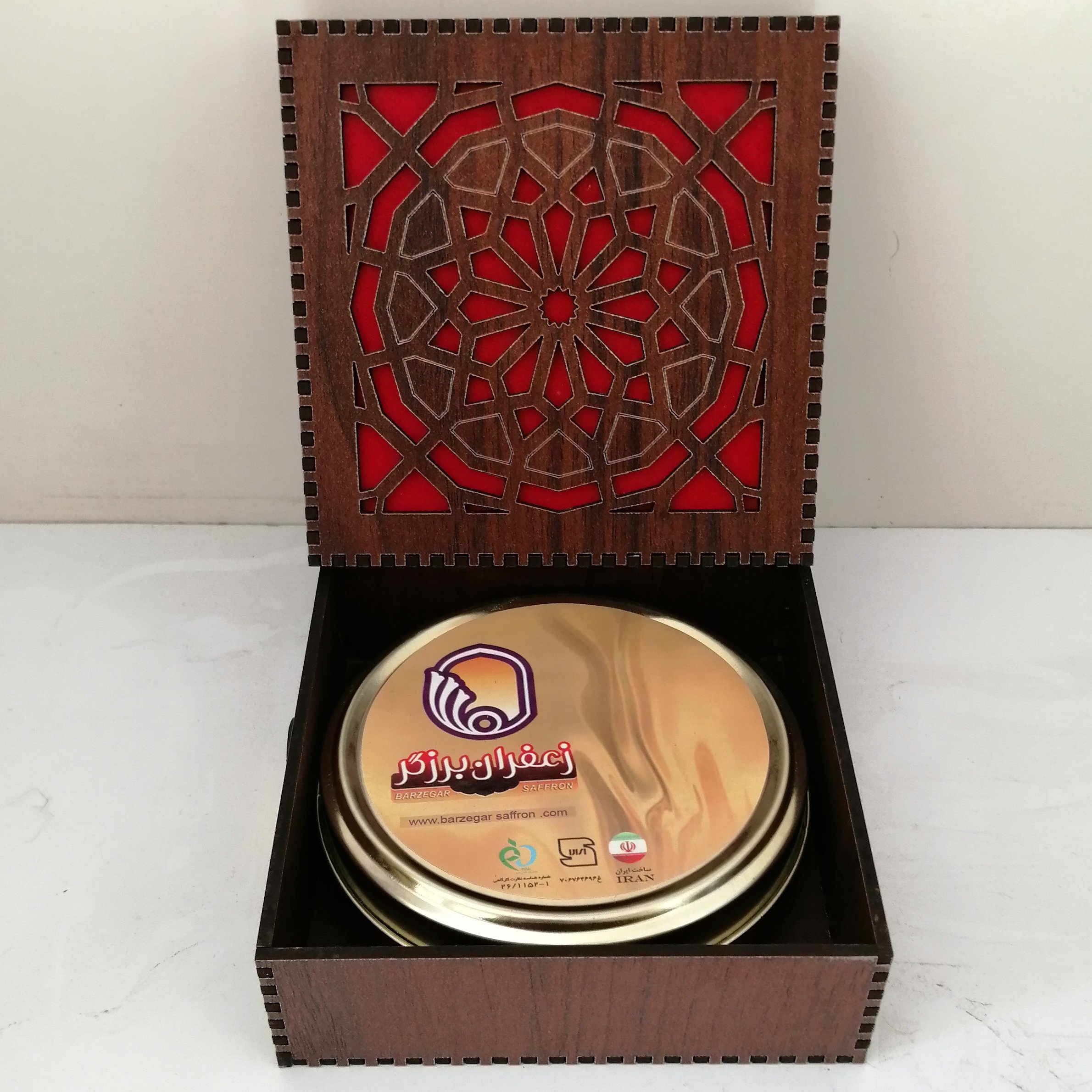پک کادویی زعفران نگین ممتاز( 2 مثقالی) آقای عطار