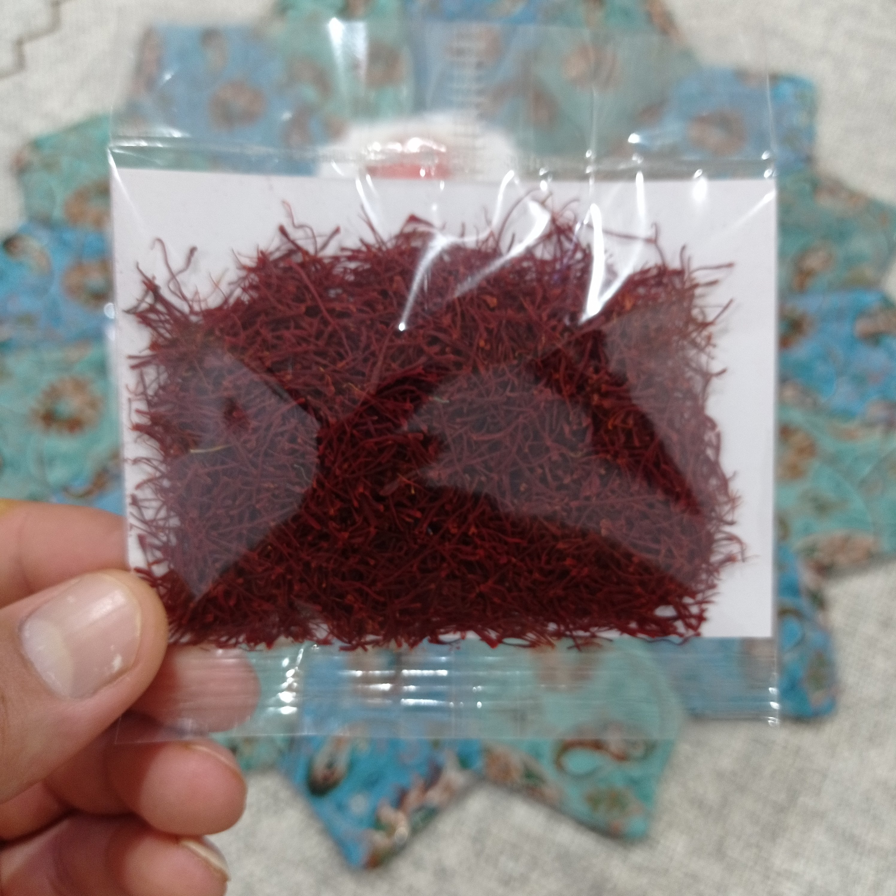 زعفران سرگل ممتاز (نگین سنتی خشک)