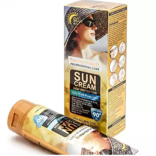 کرم ضد آفتاب ووکالی spf90 بی رنگ و با پوششی بسیار سبک و بدون چربی (130 میل)