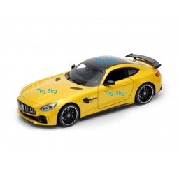 ماکت - ماشین فلزی - مرسدس بنز AMG GT R - مقیاس 1.24 برند ویلی Welly - فرمان پذیر، 3 درب بازشو - Mercedes Benz AMG GT R